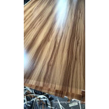 Factory direct sale high quality cherry wood grain color melamine faced film faced board